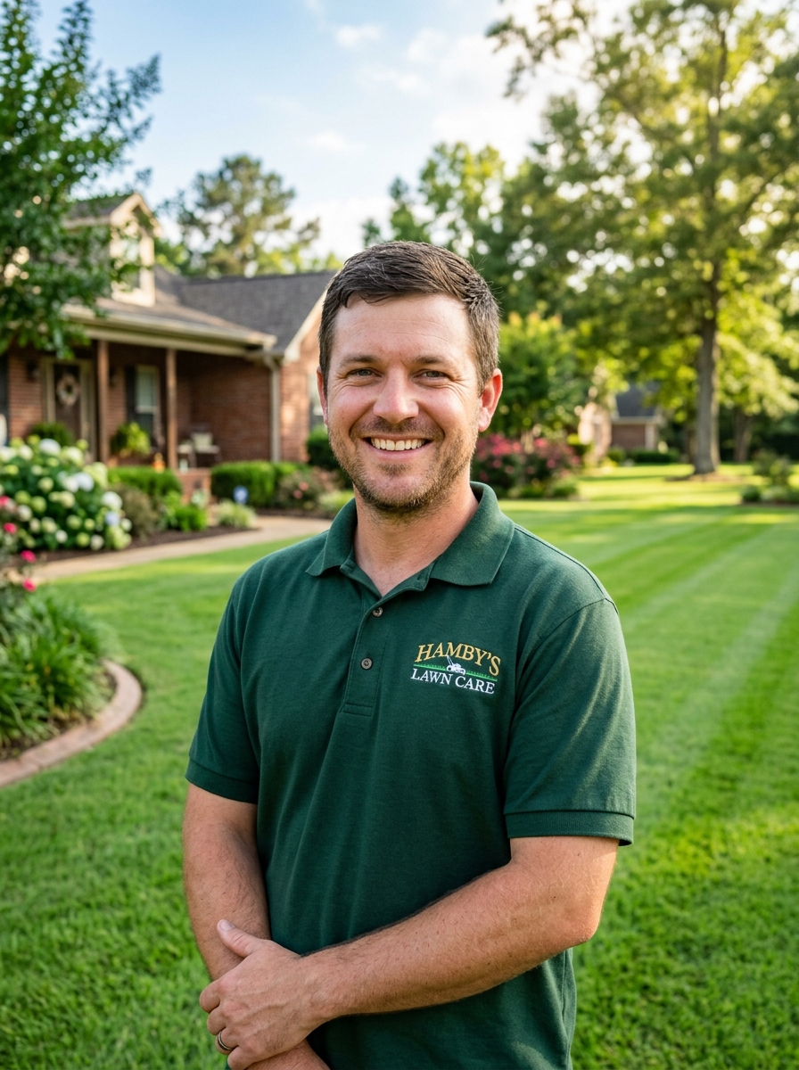 Frankie Hamby, Founder of Mississippi Roots Lawncare